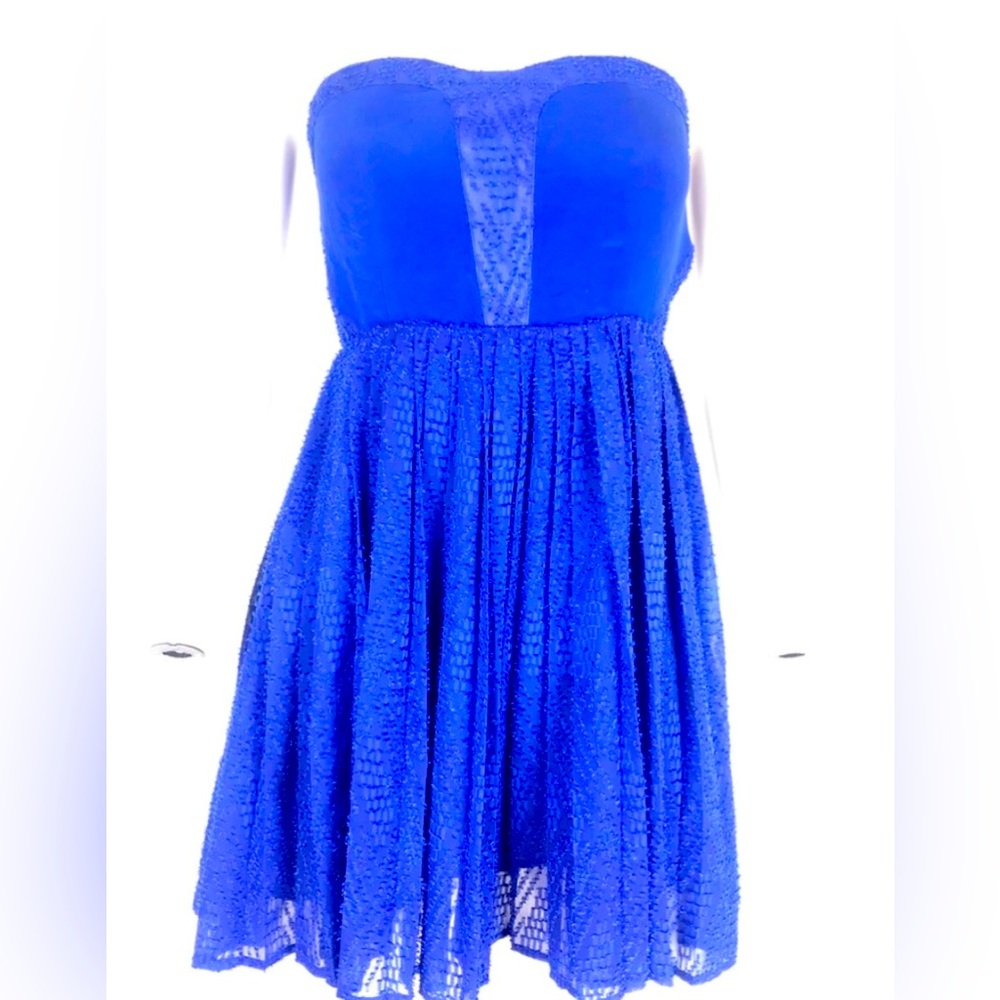 Stunning blue tube dress
